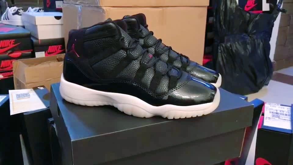 air jordan aj11中最经典款式大魔王 男女鞋 尺码:36-40