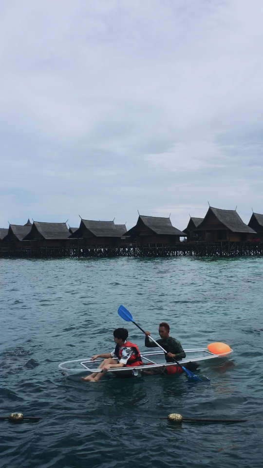 仙本那的玻璃船