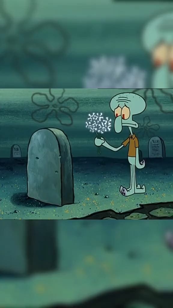 这里埋着的是章鱼哥的梦想#动漫