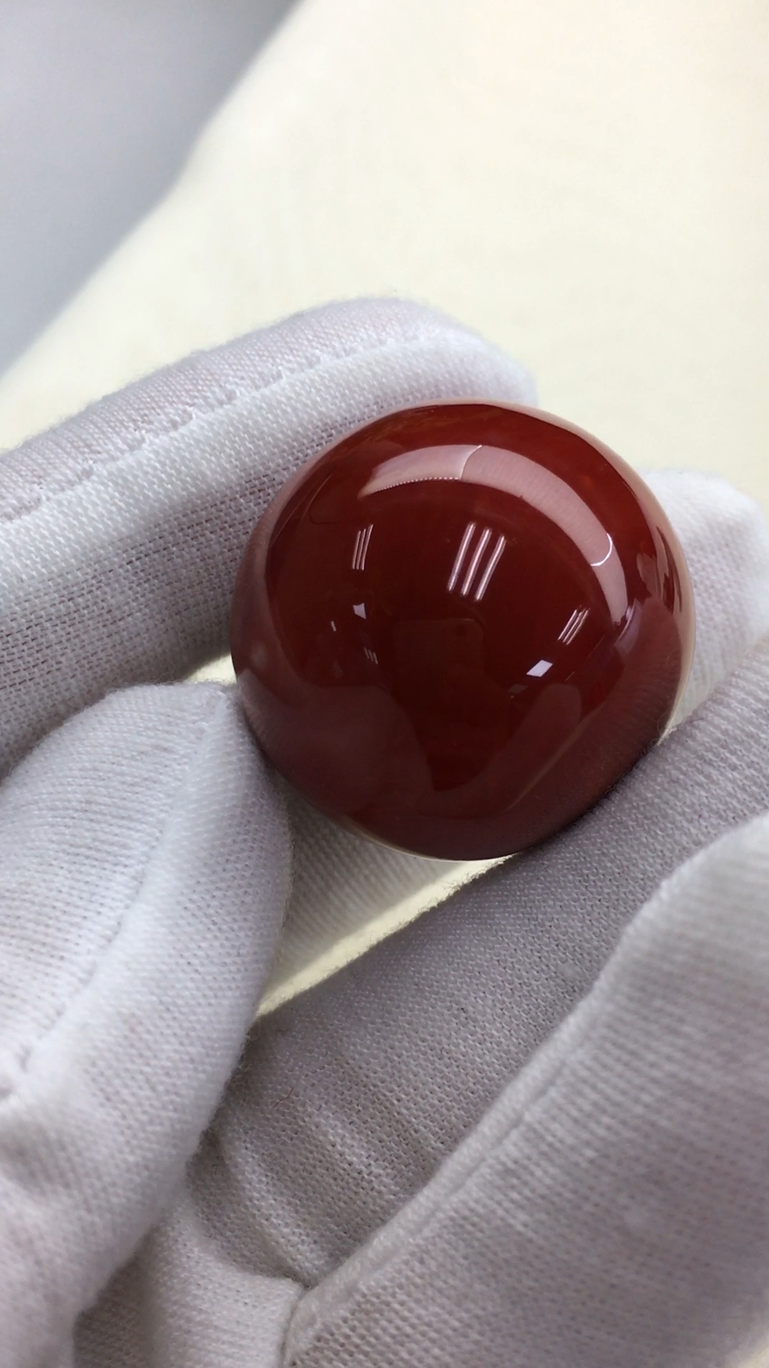 天然有机宝石珊瑚大圆珠!