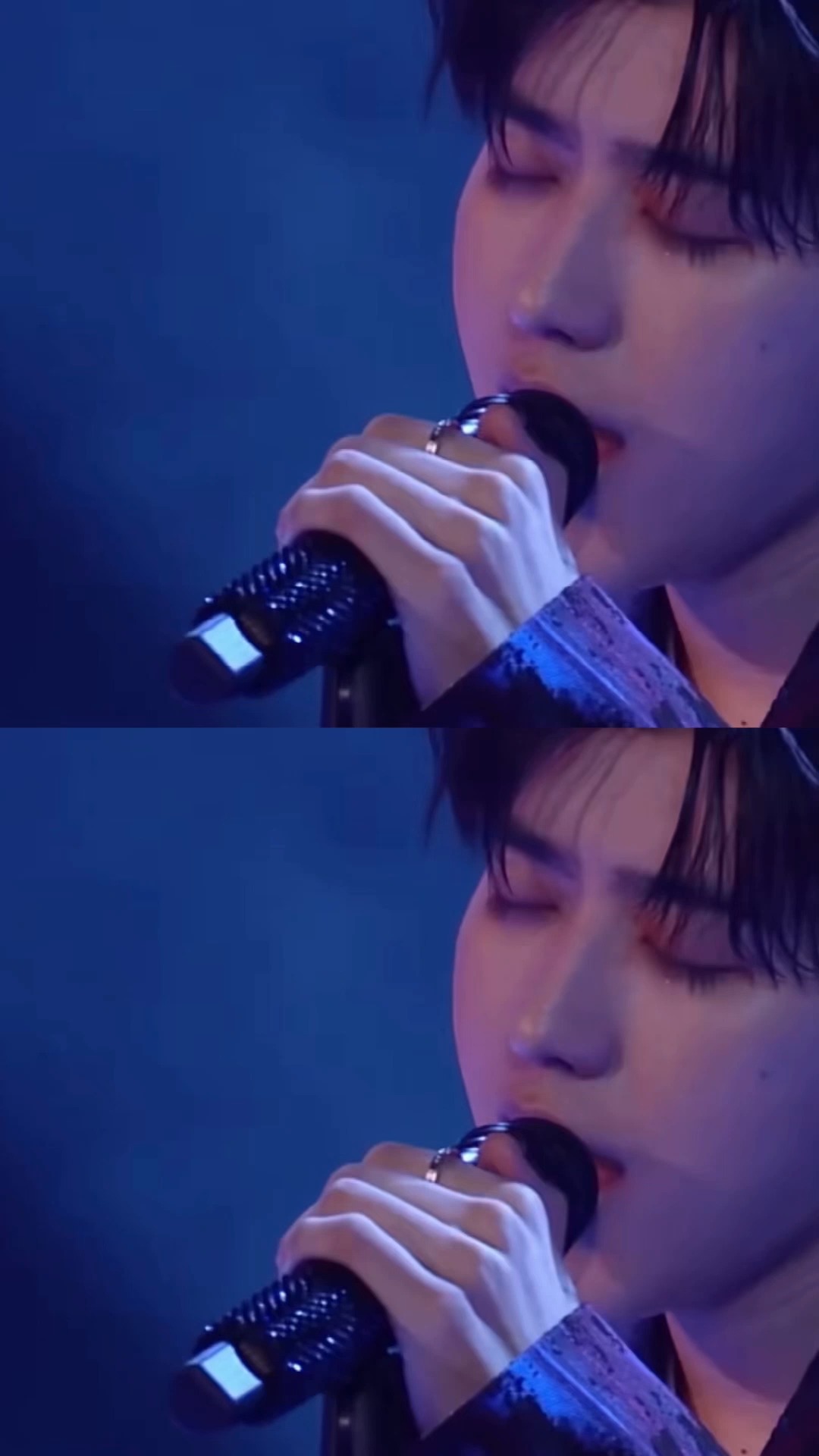 蔡徐坤卞子严现场合唱《没有意外》#上线吧华彩少年