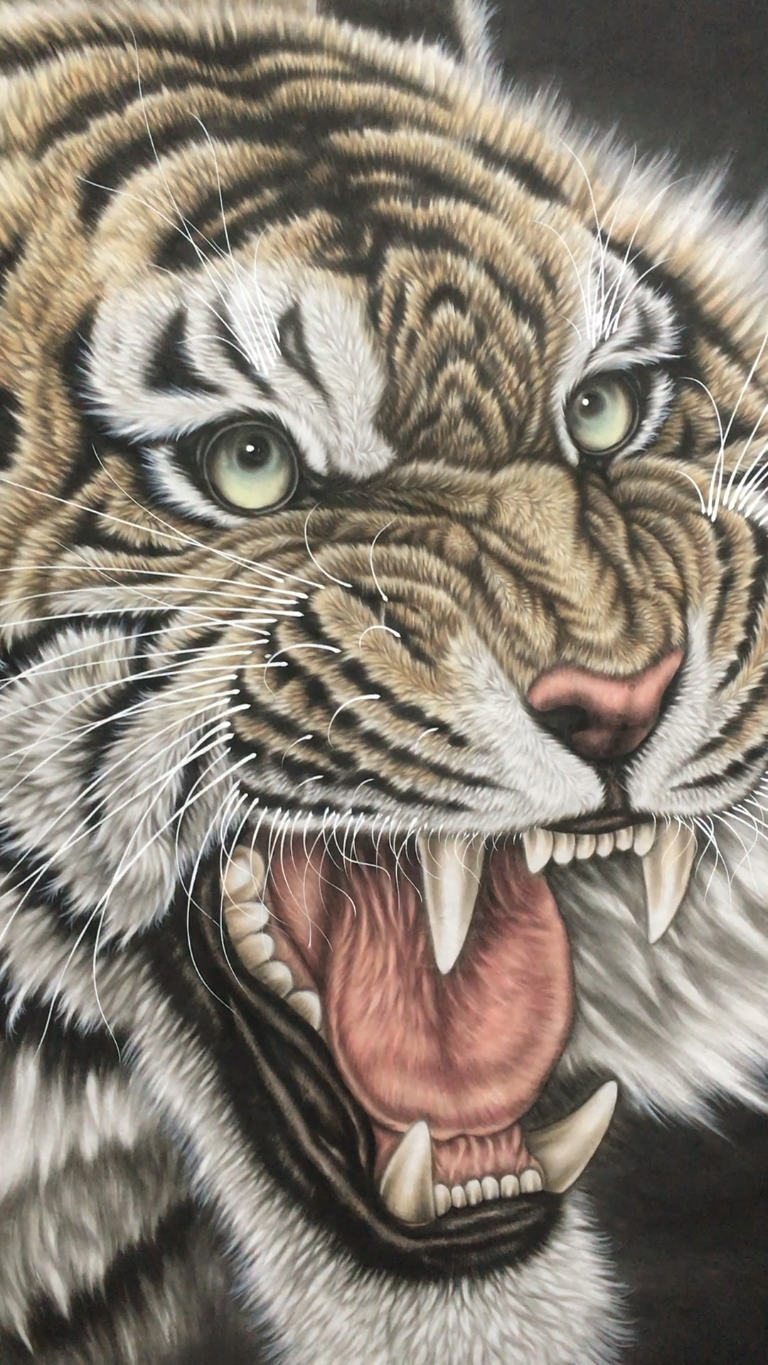 精品虎头,创作作品