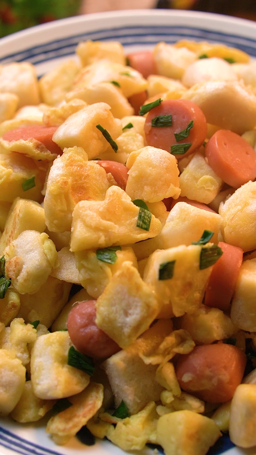 平凡的食材也能做出美味佳肴,家常炒馍丁,简单省时又省力