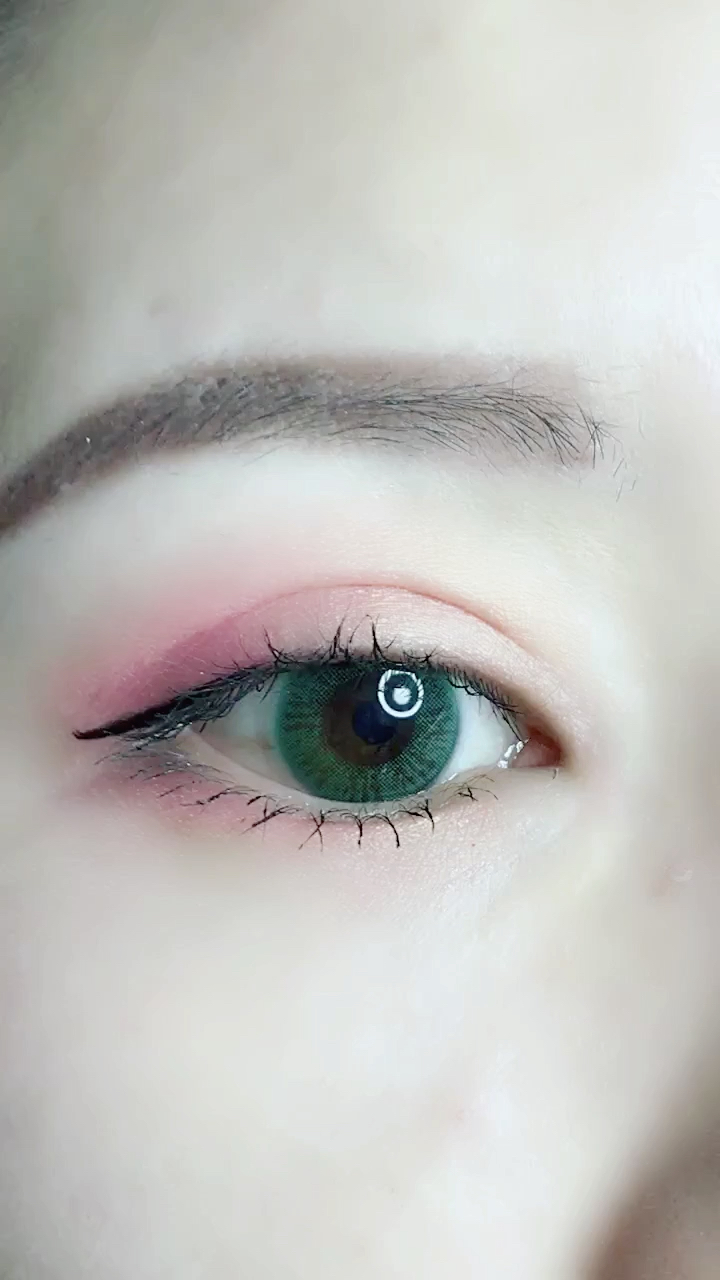 小清新人鱼姬眼妆