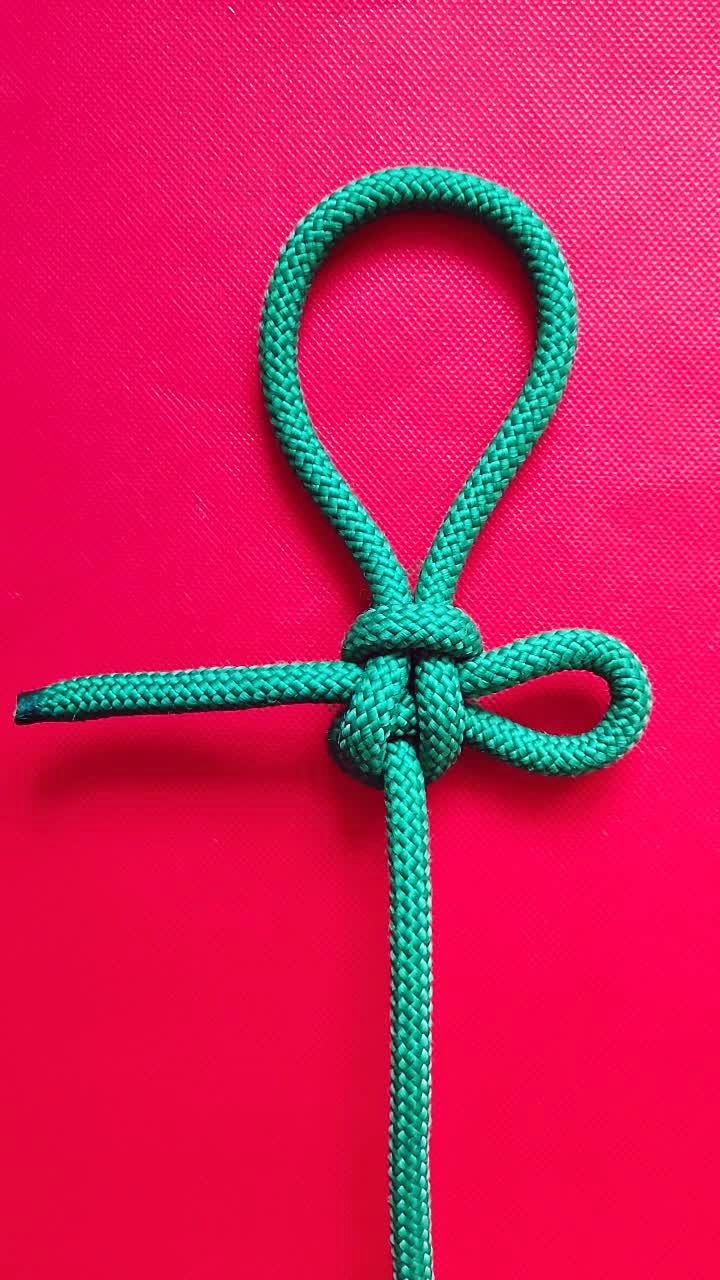 拖车活扣!司机必备绳结!