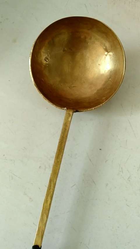 纯金的勺子,发财了!