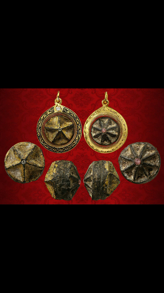 泰国佛牌 龙婆碧纳 圣物欣赏 皆为自己的藏品 新年鉴原尊明星