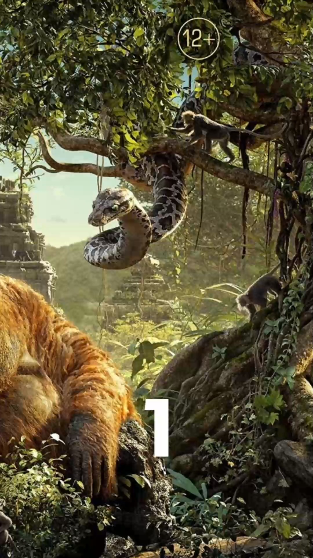 6岁小孩被狼王和黑豹养大,徒手杀死老虎,全程紧张刺激#奇幻森林 #电影