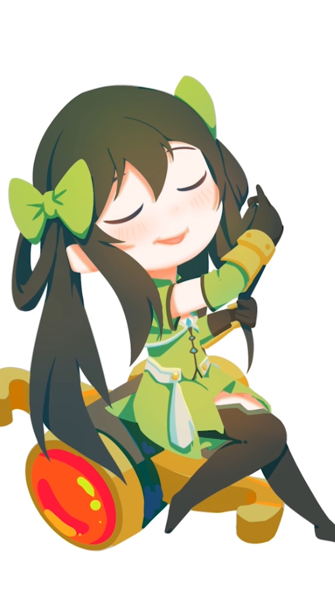 q版孙尚香上色过程,你的王者是什么段位呢?评论区见呀