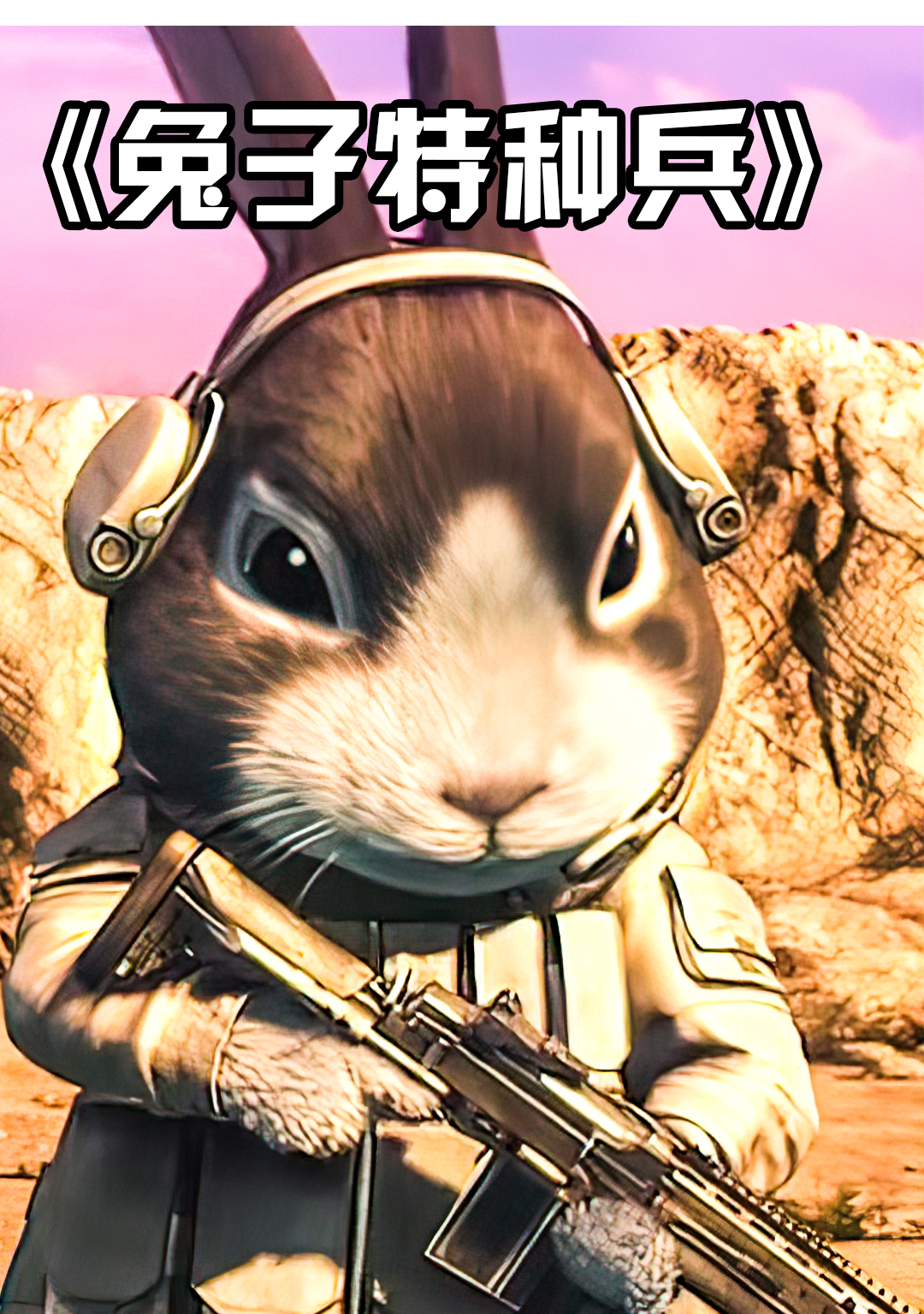 扛枪的兔子 他很凶#电影推荐 #电影解说