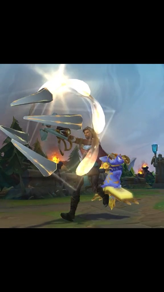 快 乐 荡 秋 千  #新英雄 阿克尚 #lol