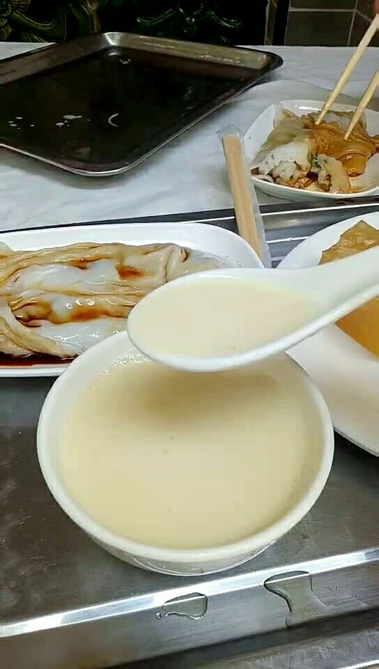 梧州特色就是滴珠豆浆,欢迎各地朋友来玩.