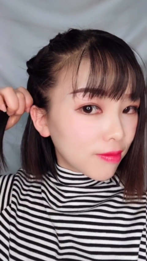 短发也可以凹出拳击辫