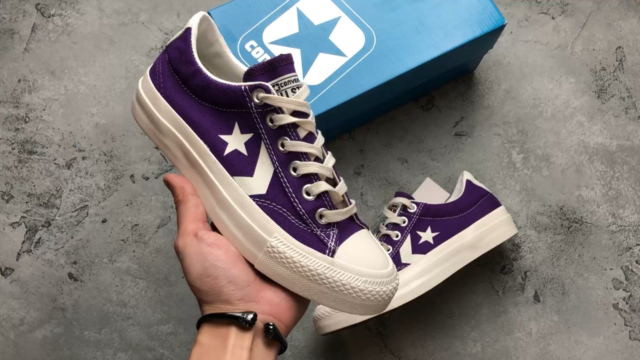 converse chevr one star  cx-pro 18ss  日版星箭 桑椹紫