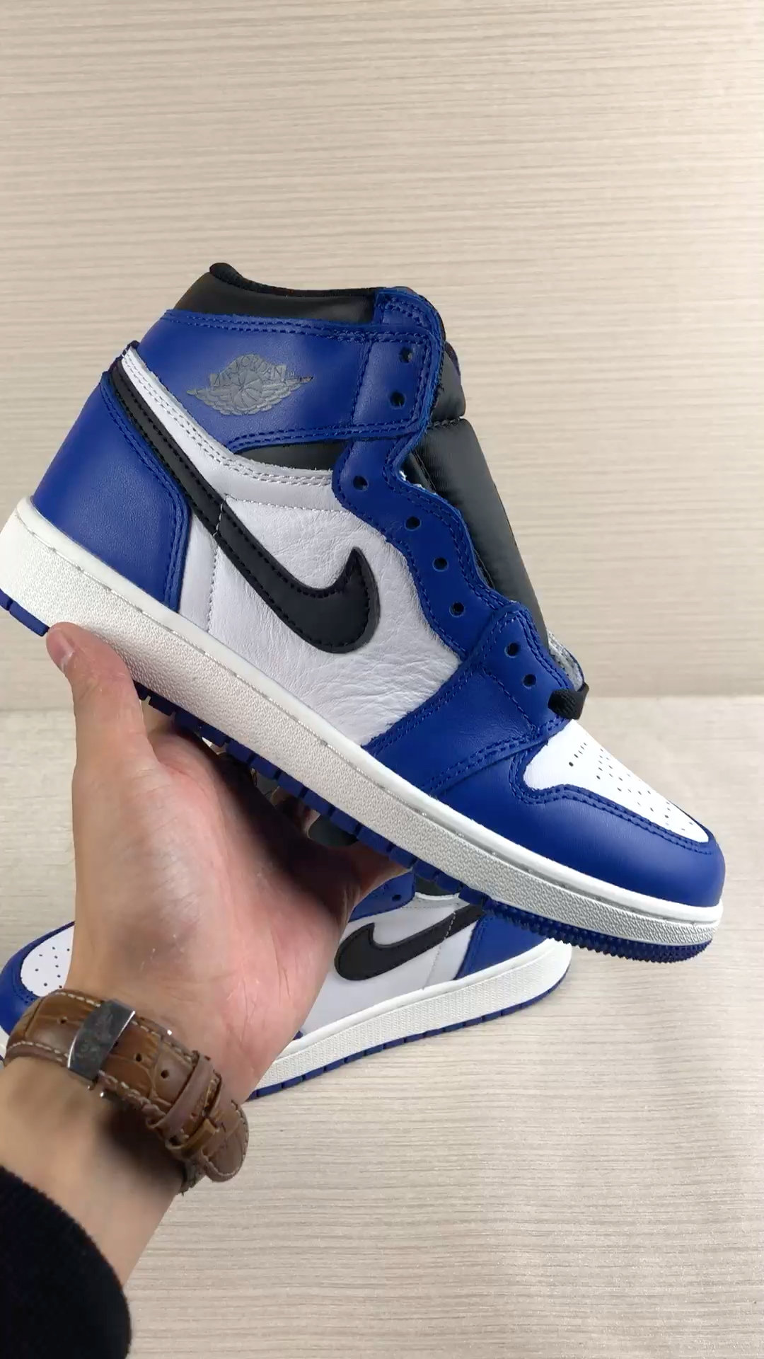air jordan 1 aj1 乔1 闪电蓝 篮球鞋 头层过毒版本