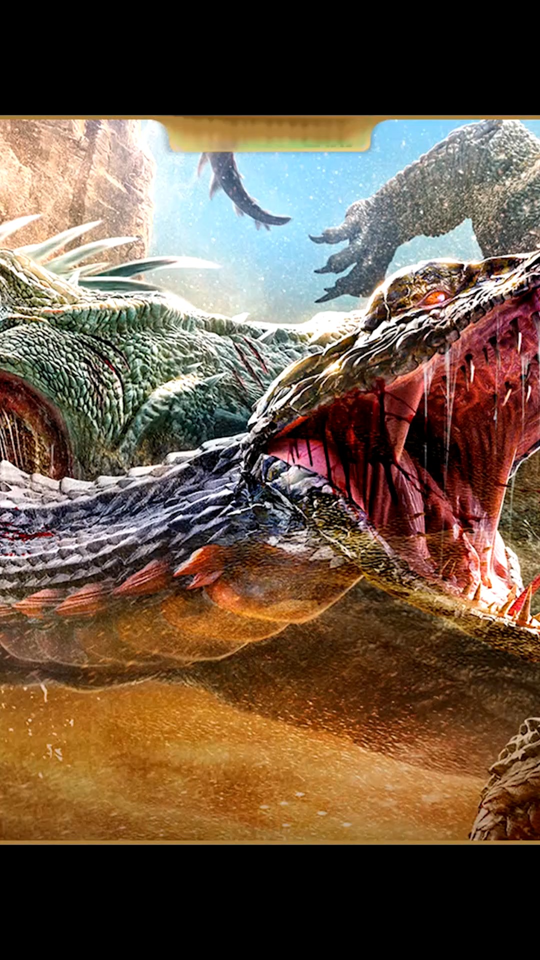 遇到怪物千万别慌,提起裤子再跑路#巨蜥 #电影巨蜥 #电影解说