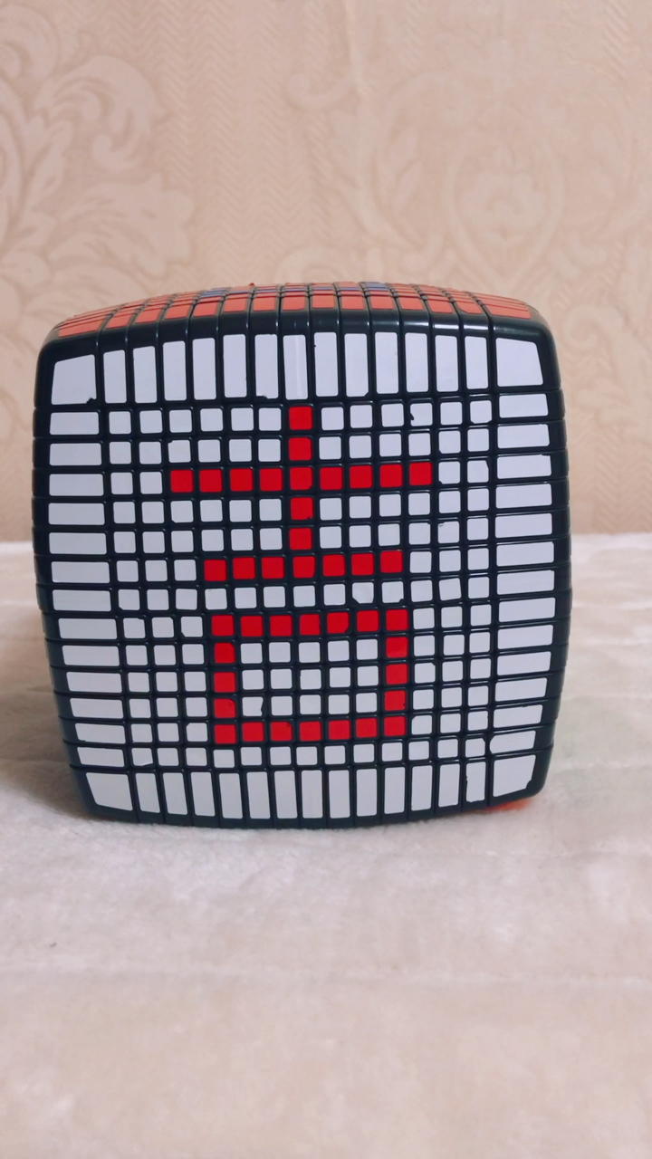 十五阶魔方拼字"吉"