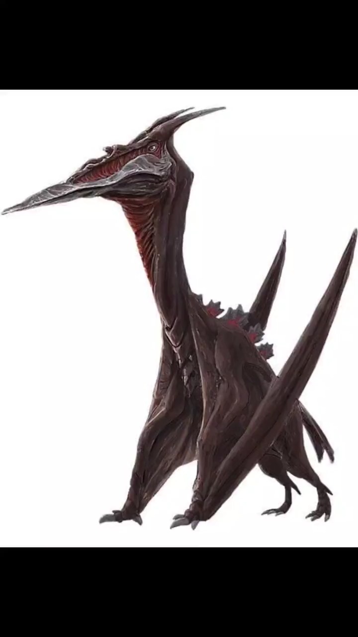 哥斯拉怪兽奇点官网放出成体奇点拉顿造型主要就是多了一排哥斯拉背鳍