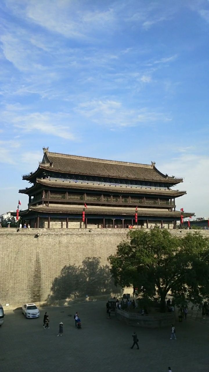 游长安【安定门】梦回长安老城门楼子
