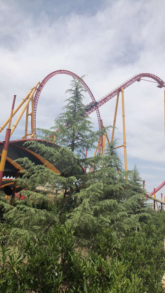 你们要的 西安乐华城闪电,亚洲最长过山车 @经纪人小微