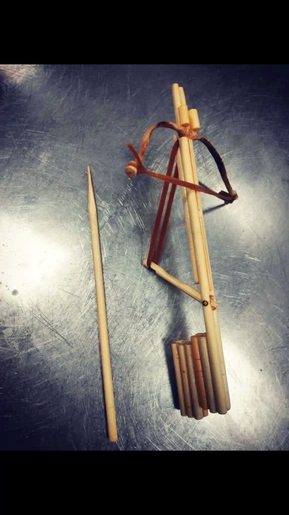 一次性筷子制作《弩》