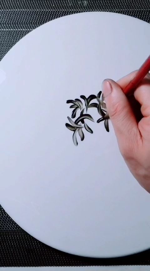 果酱画,一支笔一可以这样画彼岸花