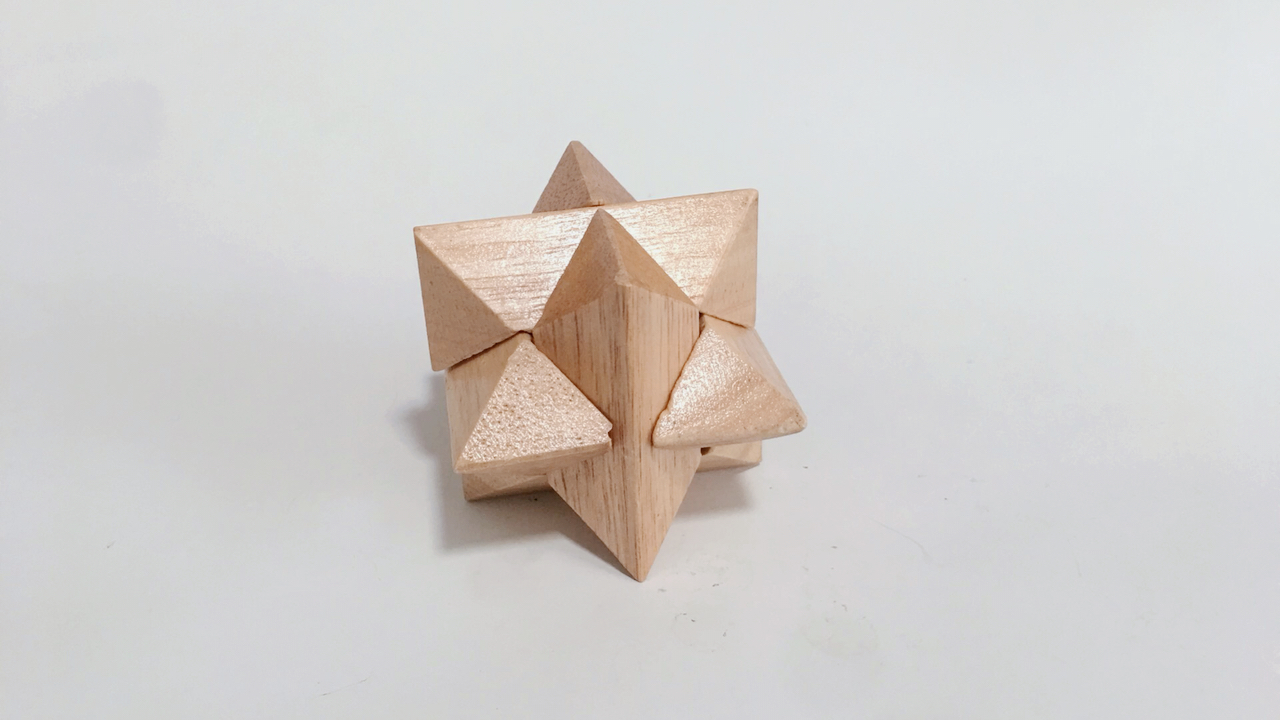 八角锁,古典益智游戏