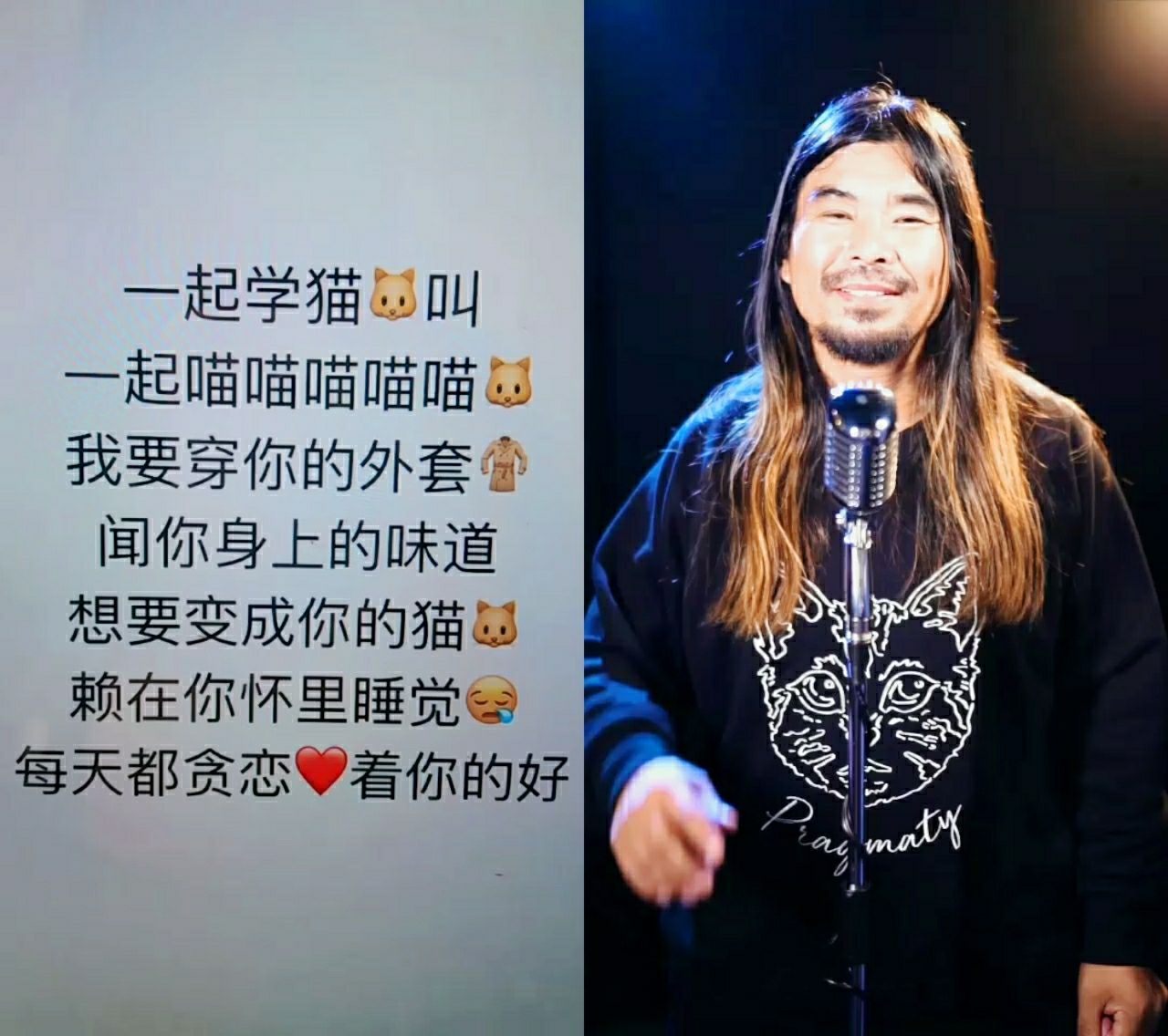 来来来,跟着面筋哥来一起学猫叫 99