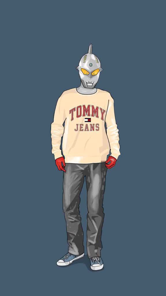 潮流天团奥特曼(想要原图的私信我)