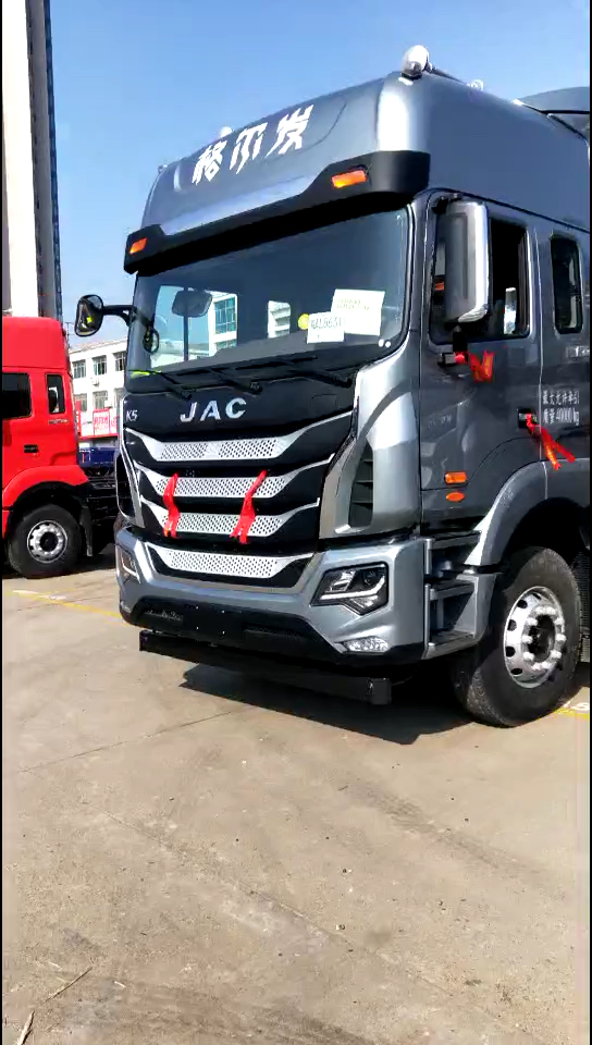 江淮格尔发重卡k5最新款平地板460马力平地板,9595法士特12档,459