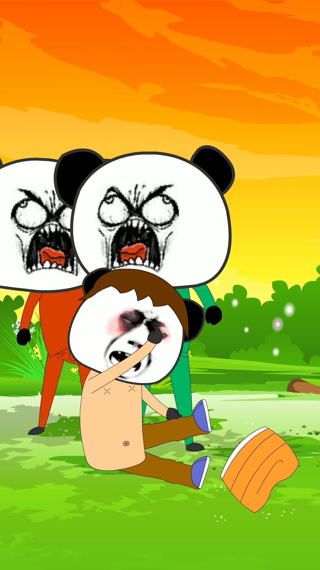 打架这样才能赢!#搞笑#沙雕#原创动画