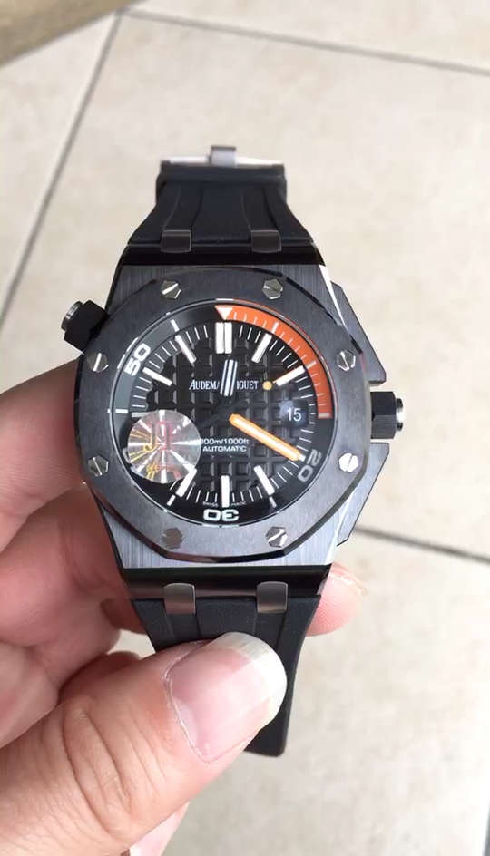 爱彼皇家橡树离岸型15707视频实拍