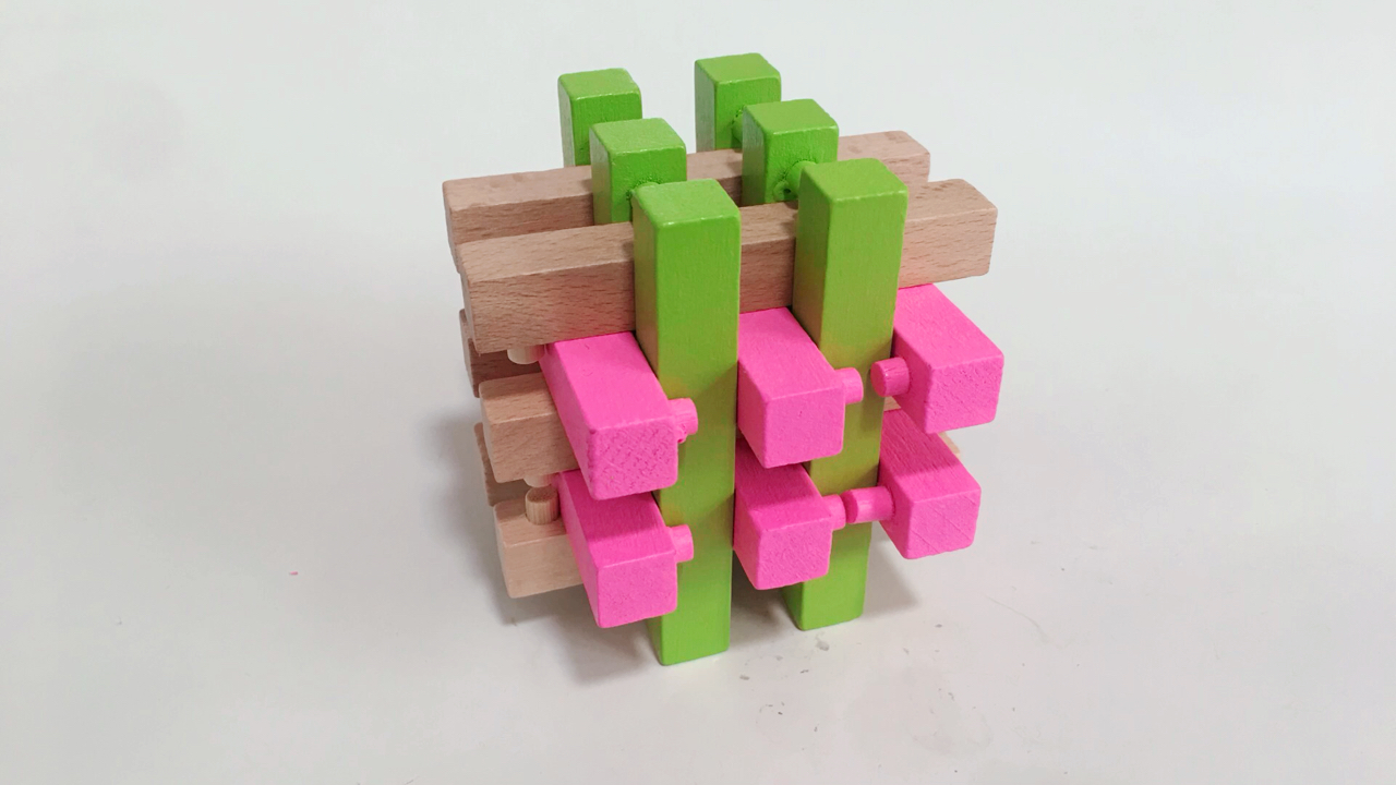 18柱18锁孔明锁鲁班锁古典益智