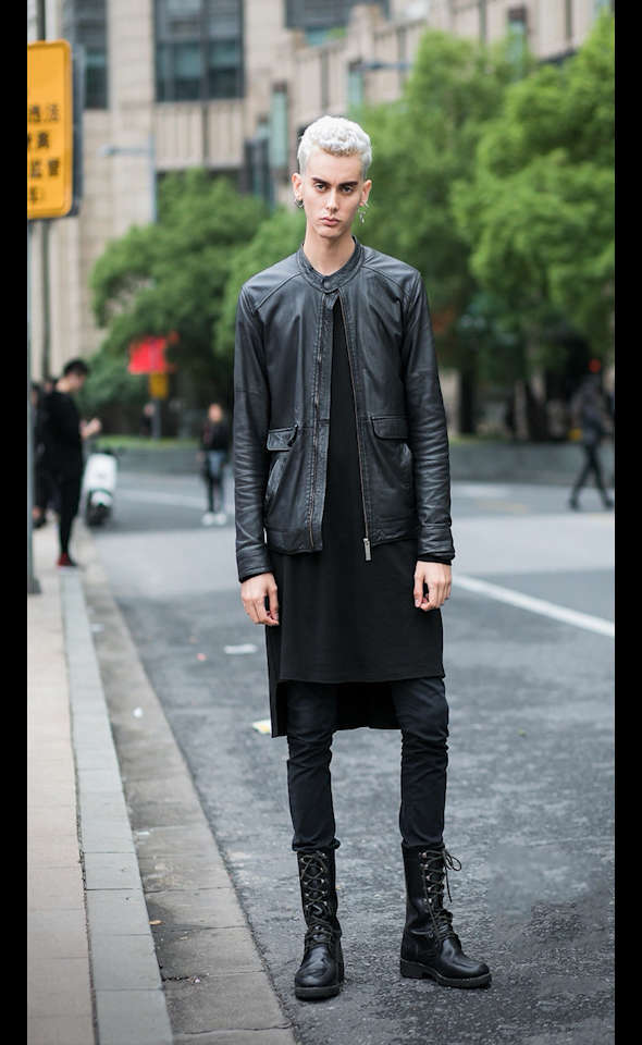 大胆朋克风穿搭,要你好看