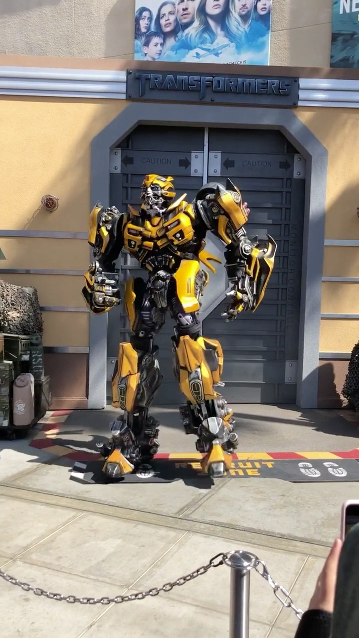 环球影城 变形金刚大黄蜂