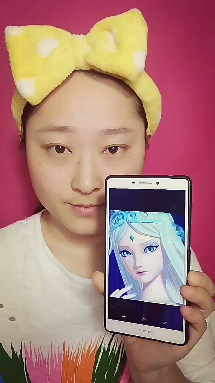 梦精灵叶罗丽冰公主仿妆全过程仿妆不仿人哦么么哒