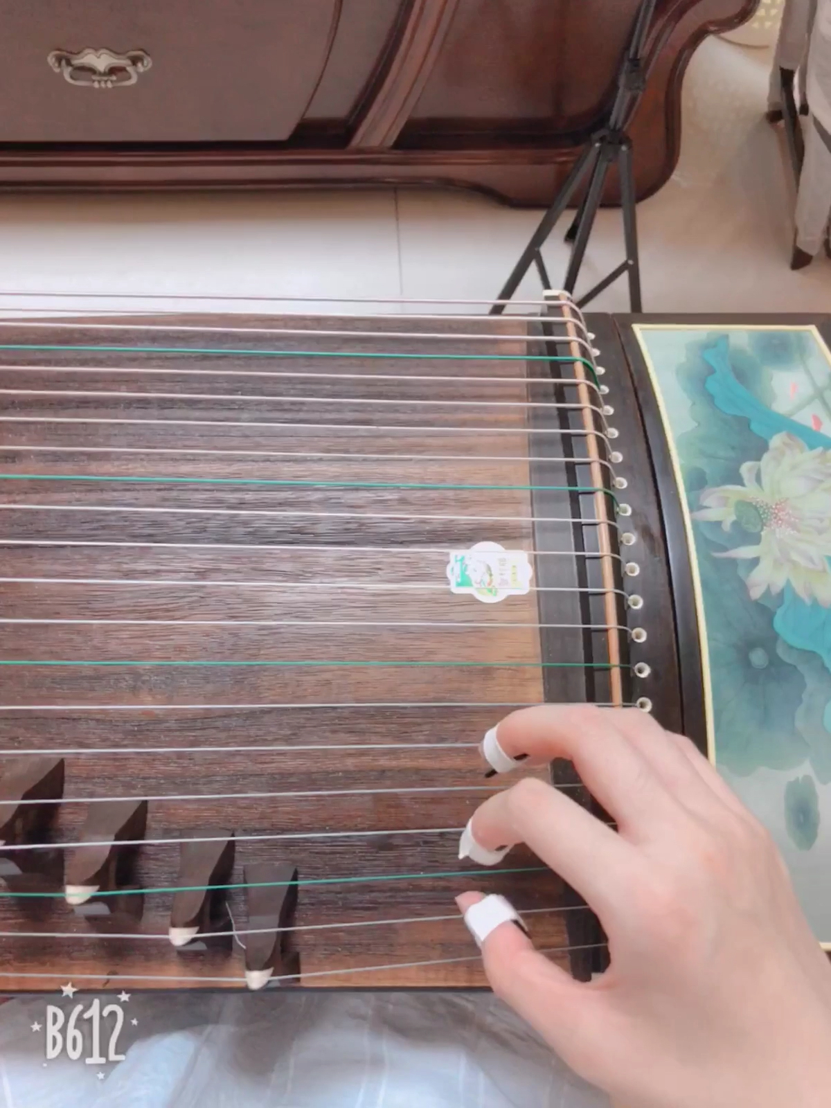 古筝入门第二节:小撮,需要示范搭配的留言哦,好让我单独再发视频给