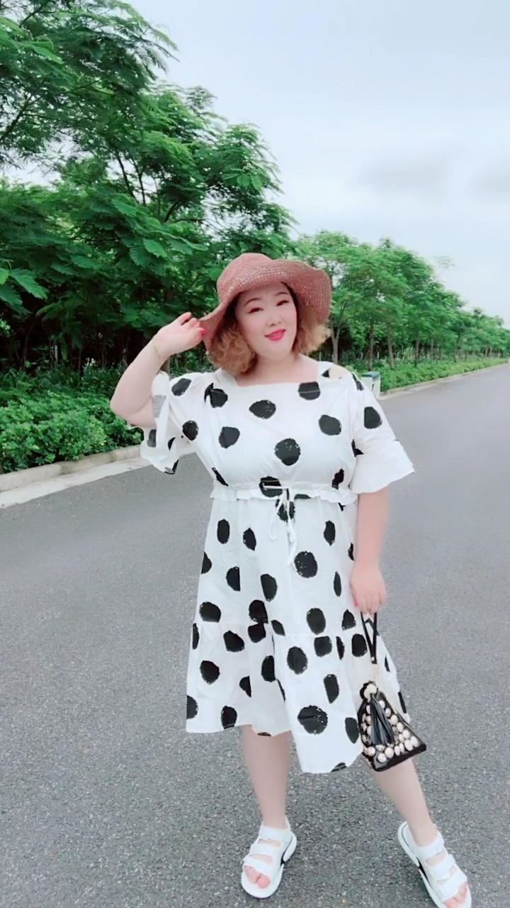 198斤胖妞儿也可以这样穿!