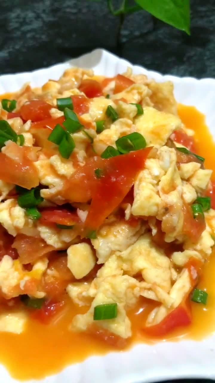 家庭版西红柿炒鸡蛋