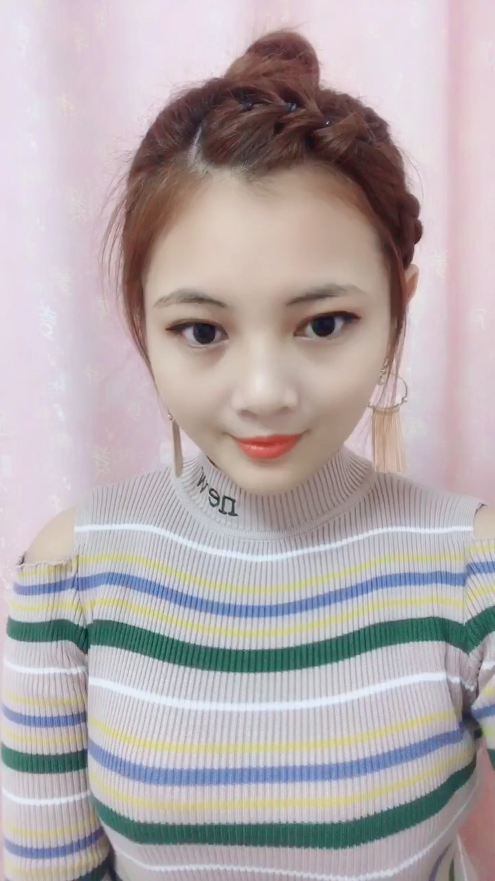 刘海扎眼睛这么编起来