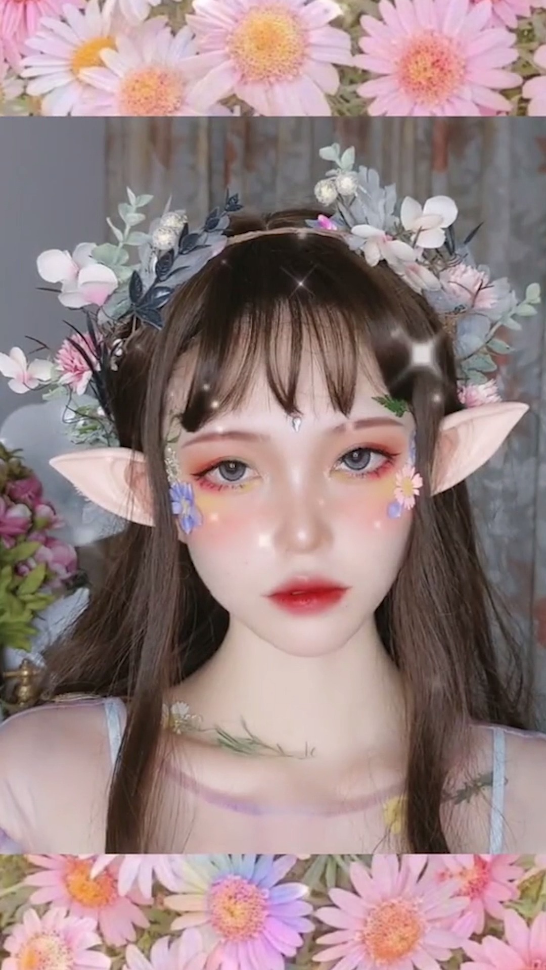 超仙花仙子妆容一起来变仙女