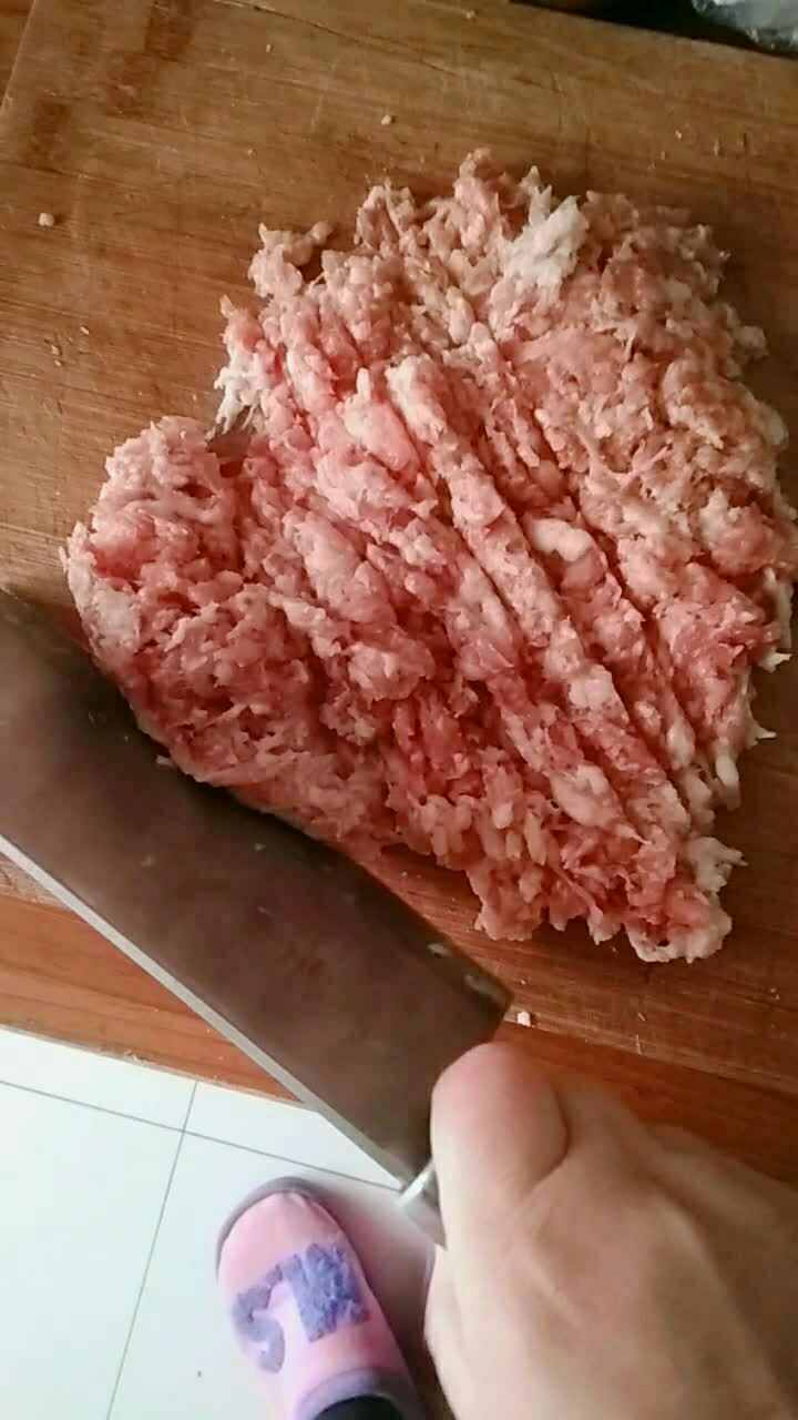 剁饺子馅