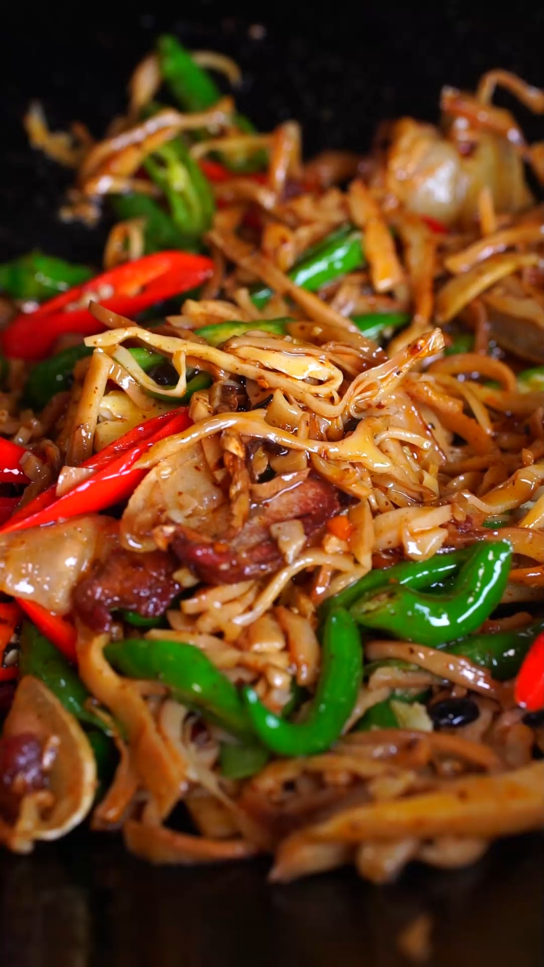 美食教程 #笋炒肉 #晒出美好新生活