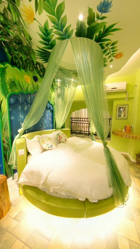 梦幻般的卧室,主题房间设计