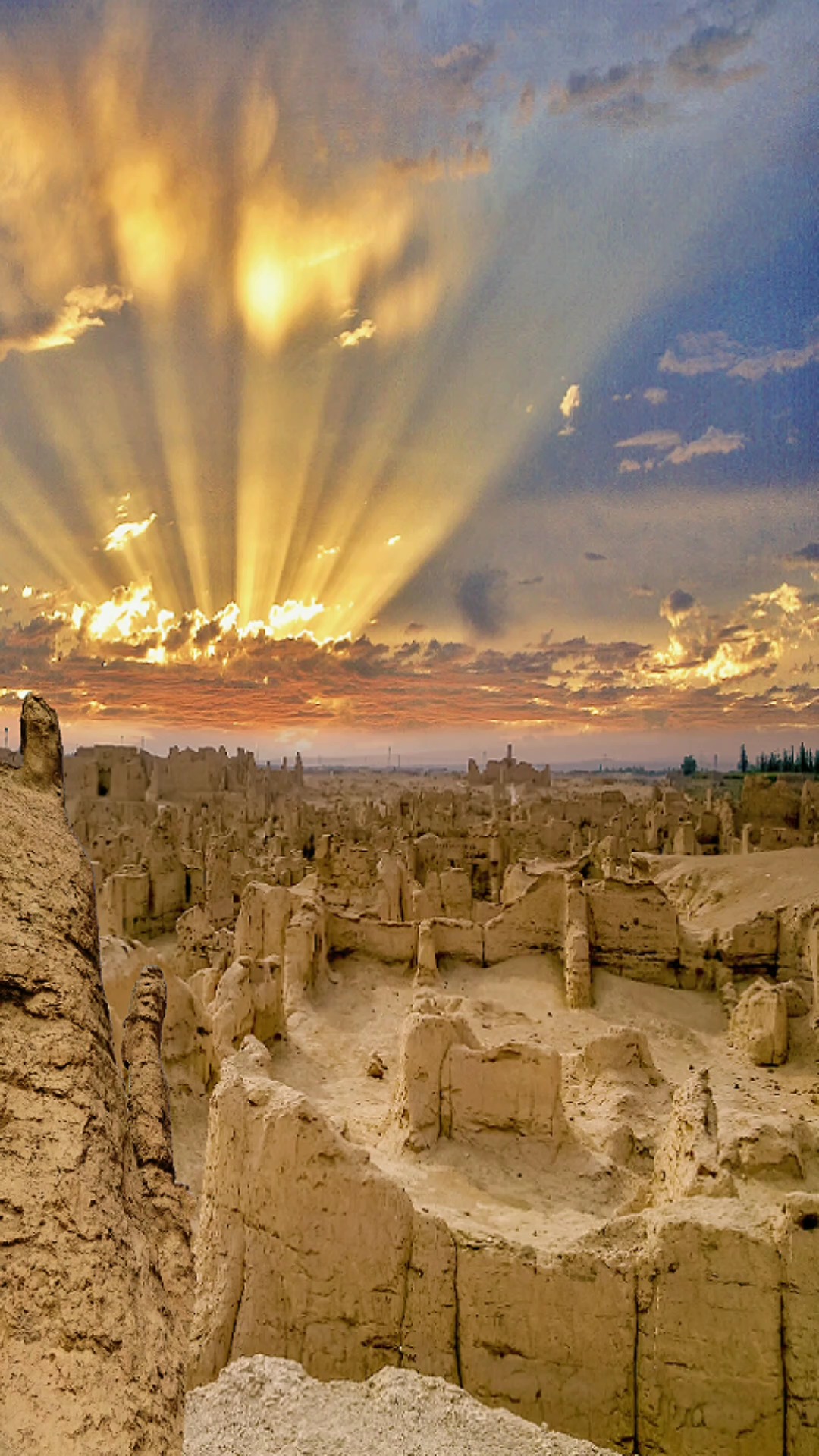 你怎么看?#楼兰古城#风景