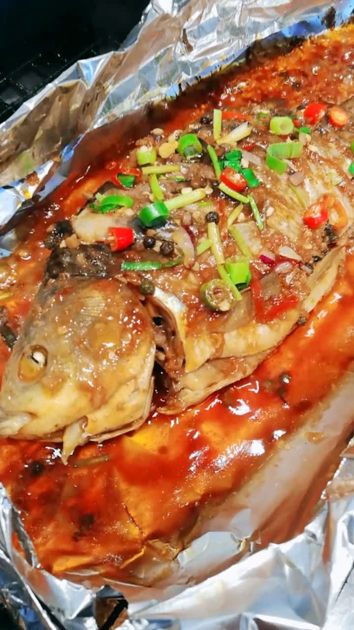 锡纸鲫鱼