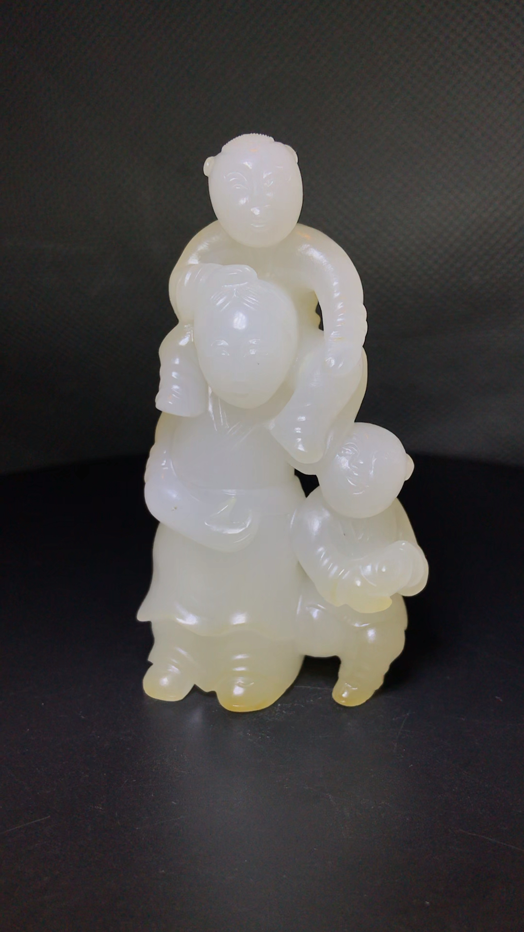 古玉明清和田玉白玉人上人