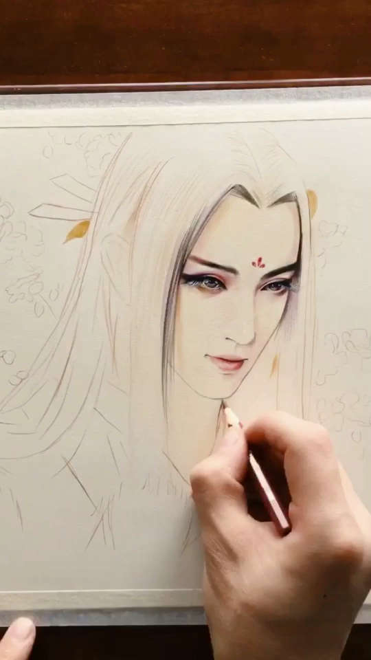 画古风插画版杀阡陌