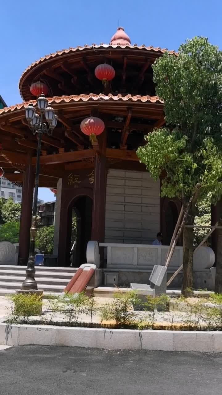 汕头重建被毁"红亭"