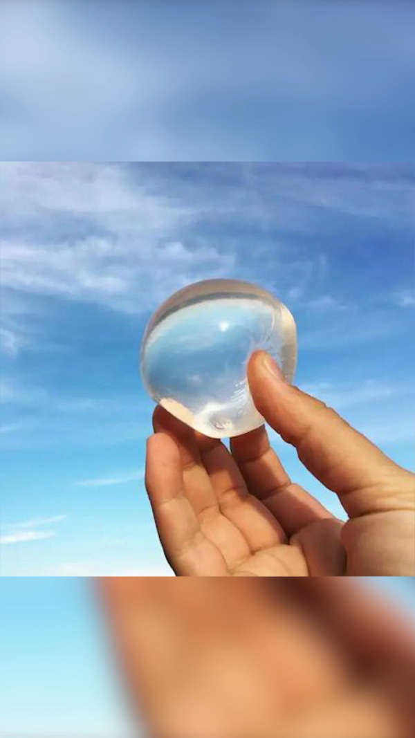再见,矿泉水瓶!吹弹可破的可食用水球教你轻轻松松在家做出来!